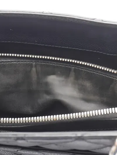 Pre-owned Chanel 2009-2010 Grand Shopping Gst Tote Bag In Black