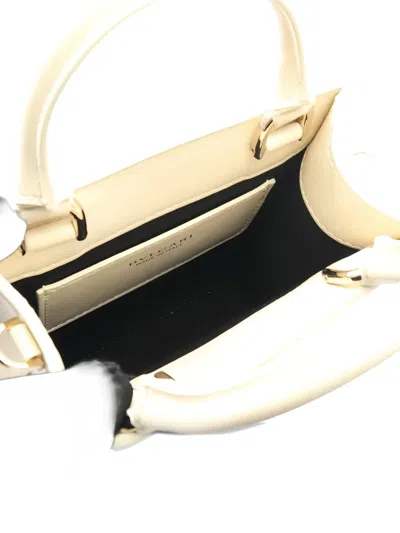 Pre-owned Bvlgari 2010 Mini Embossed Tote Bag In Neutral