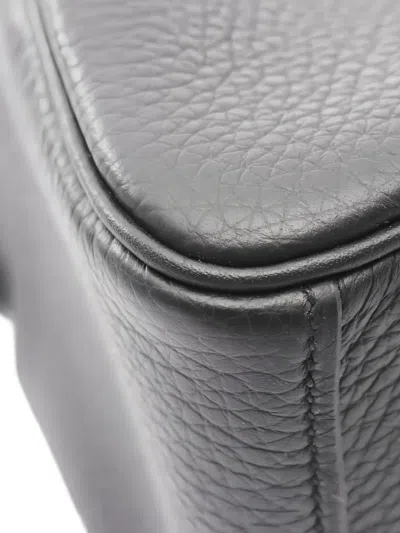 Pre-owned Hermes 2025 Mini Lindy Shoulder Bag In Black