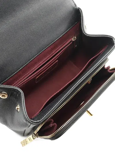 Pre-owned Chanel 2019 Business Affinity Flap Shoulder Bag In Black