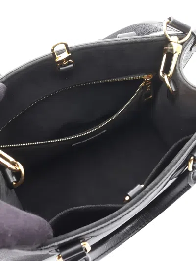 Pre-owned Louis Vuitton Onthego Pm Two-way Tote Bag In Black