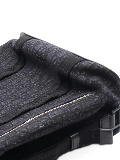 Pre-owned Dior 2010s Safari Oblique Canvas Backpack In Black