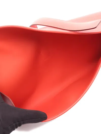 Pre-owned Hermes 2016 Jige Elan 29 Clutch Bag In Red