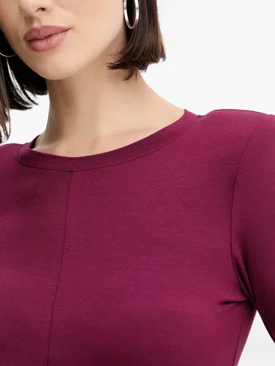 Simona Corsellini Knot-detail Top In Purple