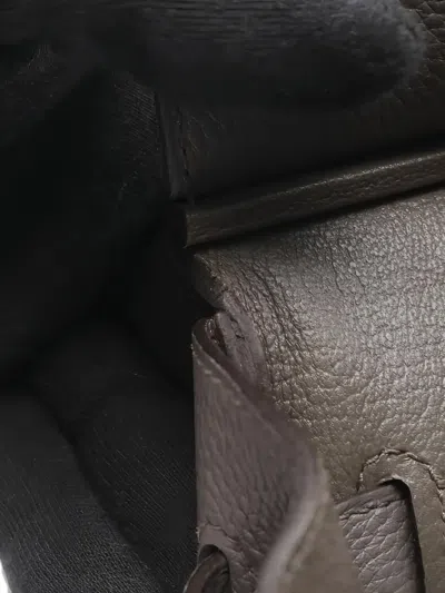 Pre-owned Hermes 2021 Birkin 30 Tote Bag In Gray