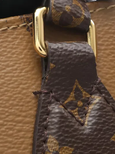 Pre-owned Louis Vuitton 2021 On-the-go Gm Monogram-canvas Tote Bag In Brown