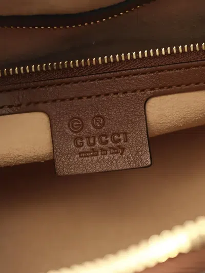 Pre-owned Gucci 2010s Logo-pattern Tote Bag In Neutral