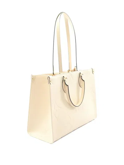 Pre-owned Louis Vuitton 2021s Monogram-pattern Tote Bag In Neutral