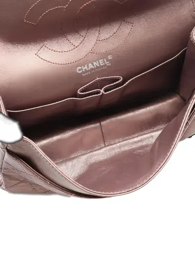 Pre-owned Chanel 2007-2008 2.55 Reissue Matelassé Flap Shoulder Bag In Pink