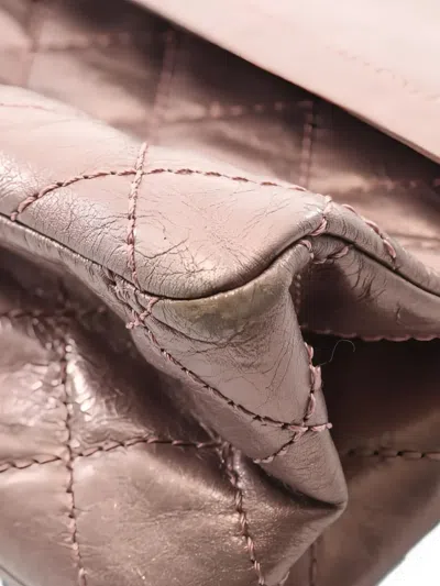 Pre-owned Chanel 2007-2008 2.55 Reissue Matelassé Flap Shoulder Bag In Pink