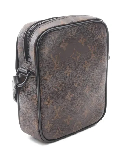 Pre-owned Louis Vuitton 2010s Christopher Wearable Monogram Cross Body Bag In Brown