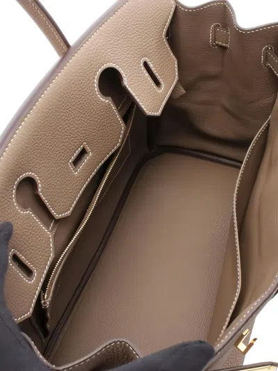 Pre-owned Hermes 2019 Birkin 30 Tote Bag In Brown