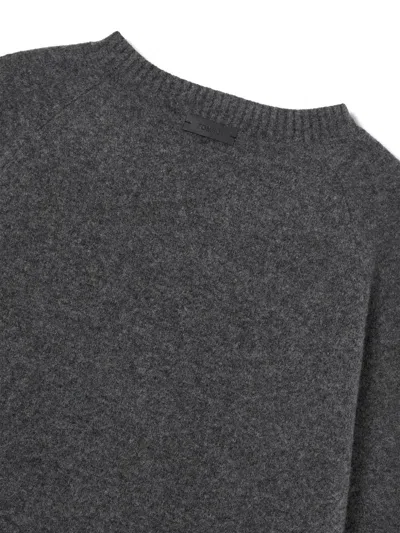 Studio Tomboy V-neck Sweater In Gray