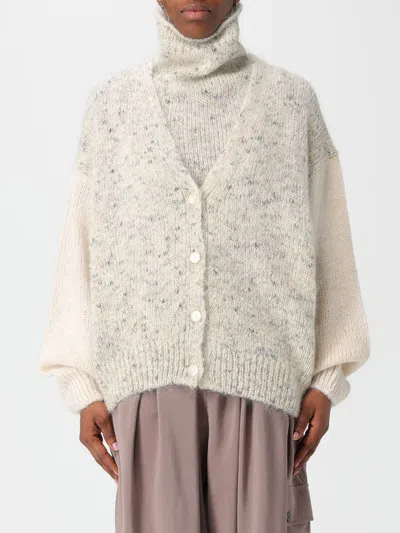 Alysi Cardigan  Woman Color White In Neutral