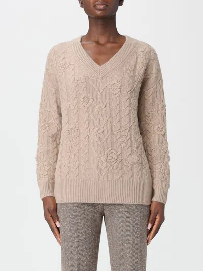 Ermanno Firenze V-necked Sweater In Multi