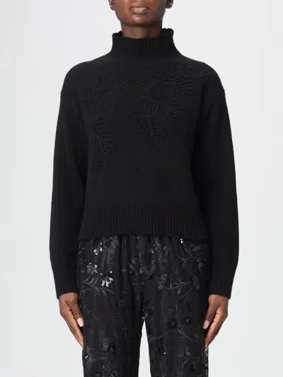 Ermanno Firenze Sweater  Woman Color Black In Black