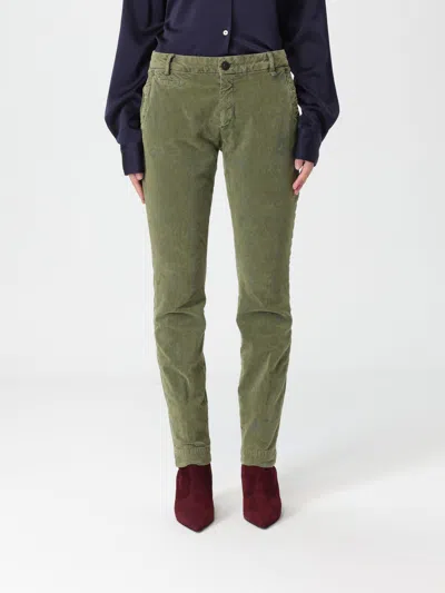 Mason's Pants  Woman Color Green In Green