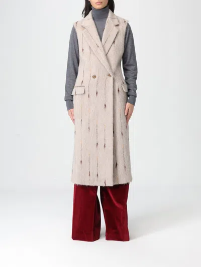 Drumohr Coat  Woman Color Beige In Neutral