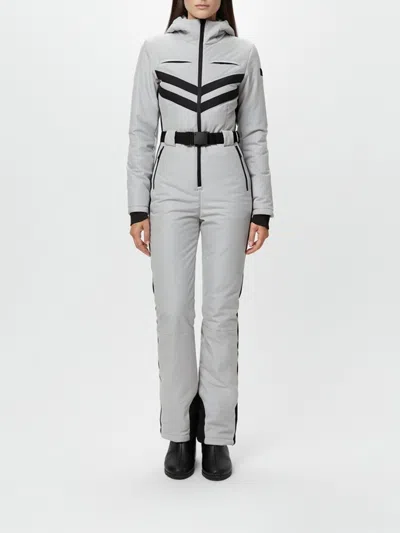 Mc2 Saint Barth Jumpsuit  Woman Color White In Gray