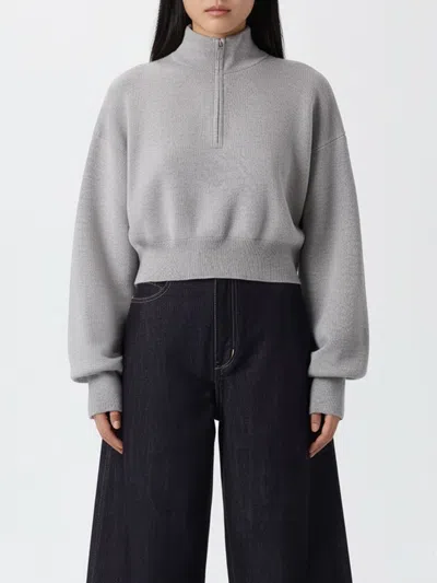 Victoria Beckham Sweater Victoria  Woman Color Grey In Gray