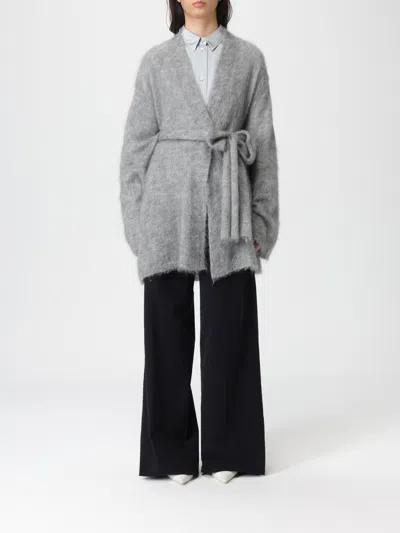 Forte Forte Cardigan  Woman Color Grey In Gray