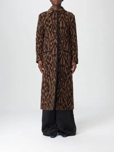 Forte Forte Coat  Woman Color Brown In Brown