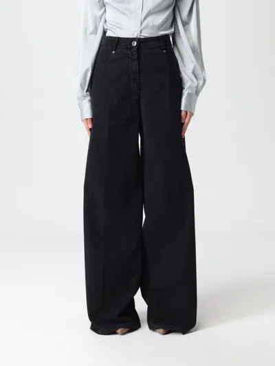 Forte Forte Jeans  Woman Color Blue In Black