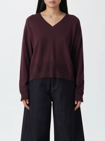 Eleventy Round-neck Sweater In Brown
