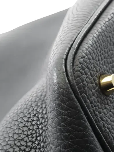 Pre-owned Hermes 2020 Picotin Lock Mm Tote Bag In Black