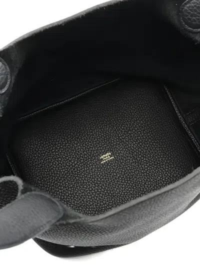 Pre-owned Hermes 2020 Picotin Lock Mm Tote Bag In Black