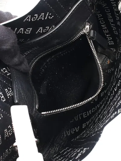 Pre-owned Balenciaga 2000 Pierced Leather Tote Bag In Neutral