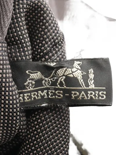 Pre-owned Hermes 2000's Yale Line Mm Tote Bag In Brown