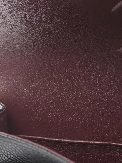 Pre-owned Chanel Quilted Chain Flap Shoulder Bag In Black