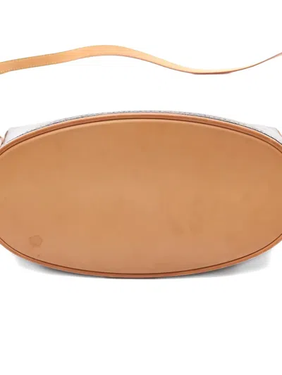 Pre-owned Louis Vuitton 2002 Monogram-pattern Crossbody Bag In Brown