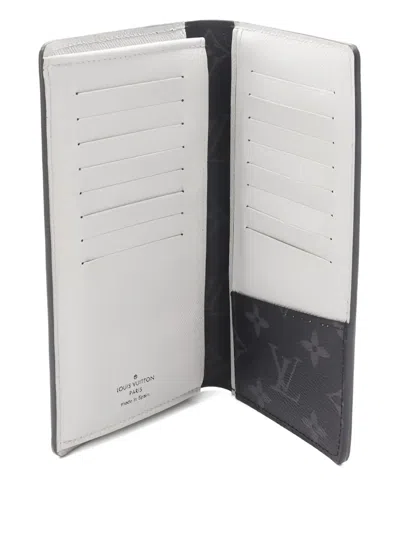 Pre-owned Louis Vuitton 2021 Brazza Bi-fold Wallet In Blue