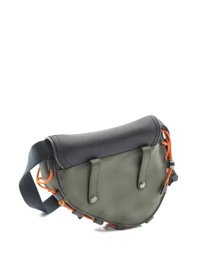 Pre-owned Dior X Sacai 2010s Saddle Messenger Bag In Green