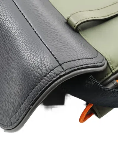 Pre-owned Dior X Sacai 2010s Saddle Messenger Bag In Green