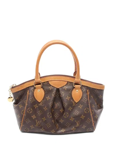 Pre-owned Louis Vuitton 2011 Tivoli Pm Monogram Tote Bag In Brown