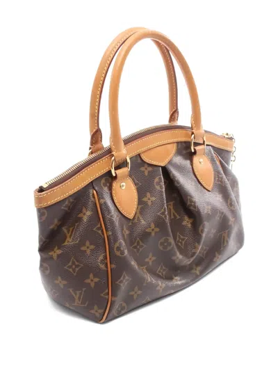 Pre-owned Louis Vuitton 2011 Tivoli Pm Monogram Tote Bag In Brown