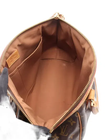 Pre-owned Louis Vuitton 2011 Tivoli Pm Monogram Tote Bag In Brown