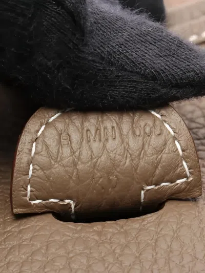 Pre-owned Hermes 2023 Evelyn 3 Troyes Pm Shoulder Bag In Brown