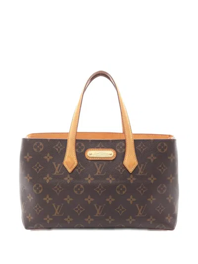 Pre-owned Louis Vuitton 2010 Monogram-pattern Tote Bag In Brown