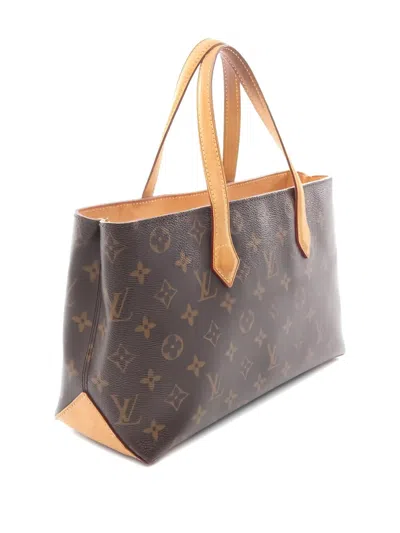 Pre-owned Louis Vuitton 2010 Monogram-pattern Tote Bag In Brown