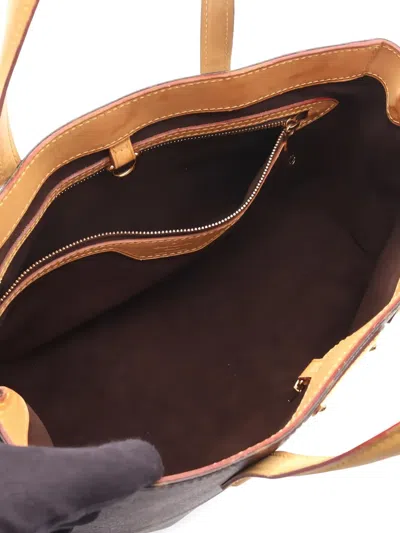 Pre-owned Louis Vuitton 2010 Monogram-pattern Tote Bag In Brown