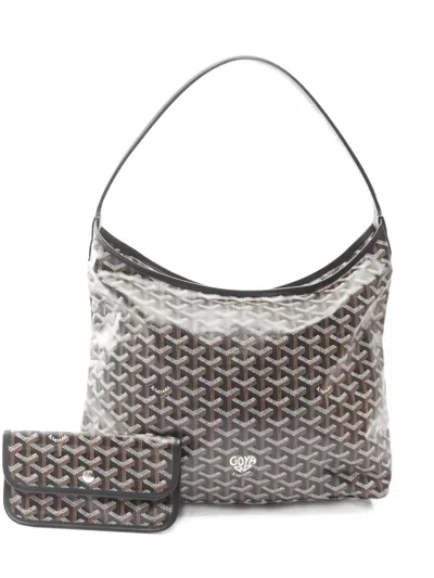 Pre-owned Goyard 2020s Bohème Shoulder Bag In Black