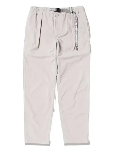 Gramicci Climbing Nylon Trousers In Gray
