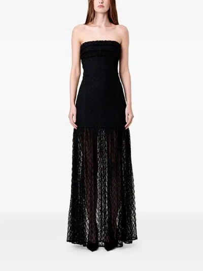 Nicholas Kairo Strapless Maxi Dress In Black