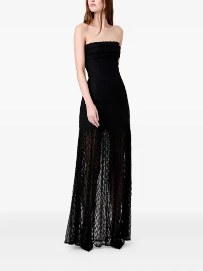 Nicholas Kairo Strapless Maxi Dress In Black