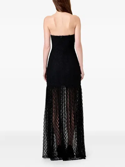 Nicholas Kairo Strapless Maxi Dress In Black