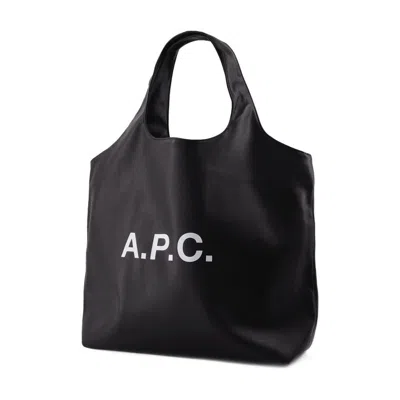 Apc A.p.c. Tote Ninon In Black